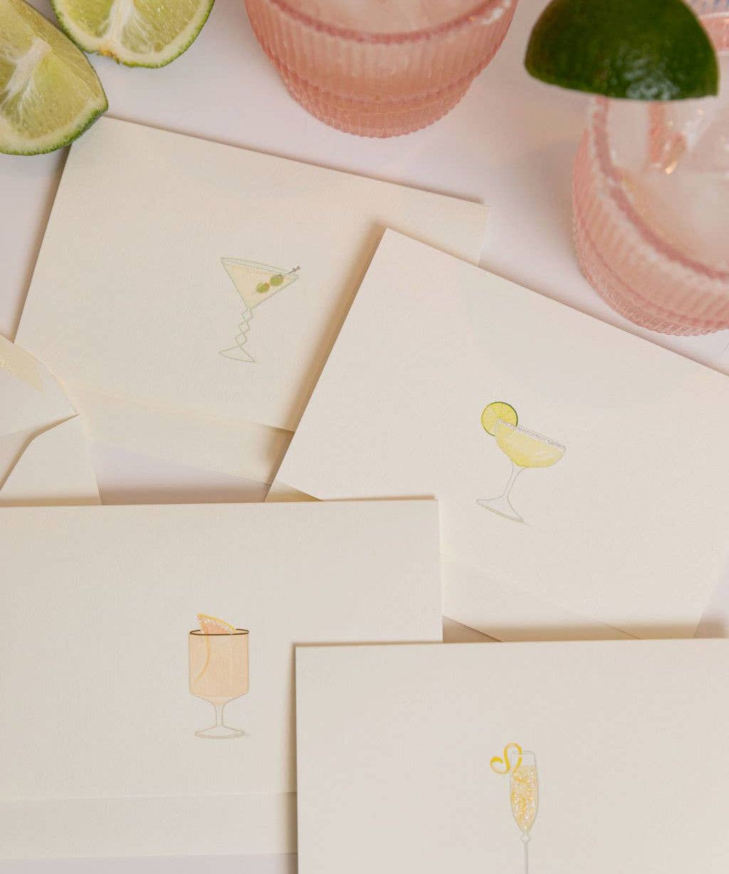Dirty Martini Individual Notecard