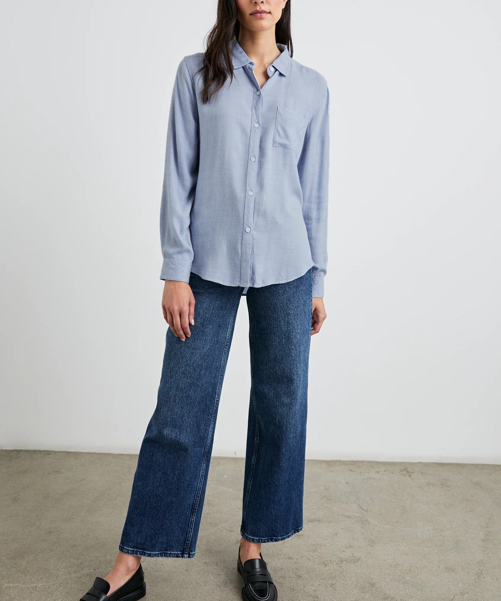 Hunter Shirt : Chambray Heather