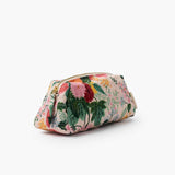 Dahlia Quilted Small Cosmetic Pouch