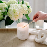 Sea Salt & Teakwood: Signature Candle (45+ hour burn time)