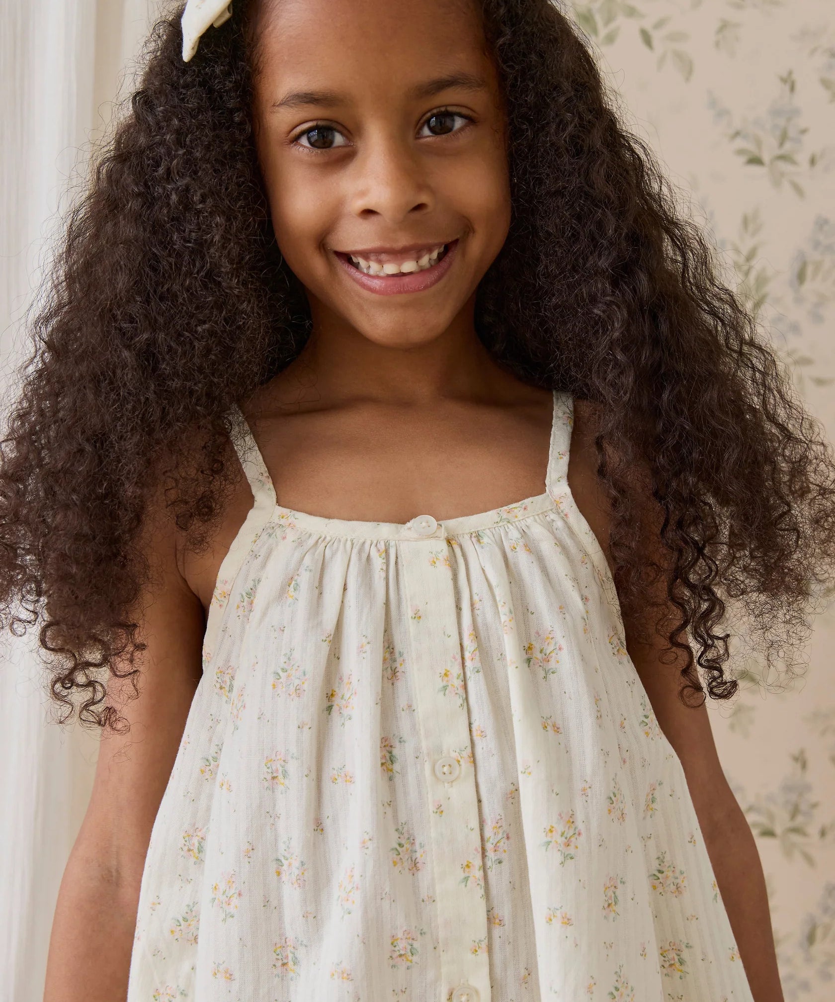 Organic Cotton Cosette Dress-Justine Parchment
