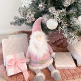 Santa Shelf Sitter : Dusty Rose