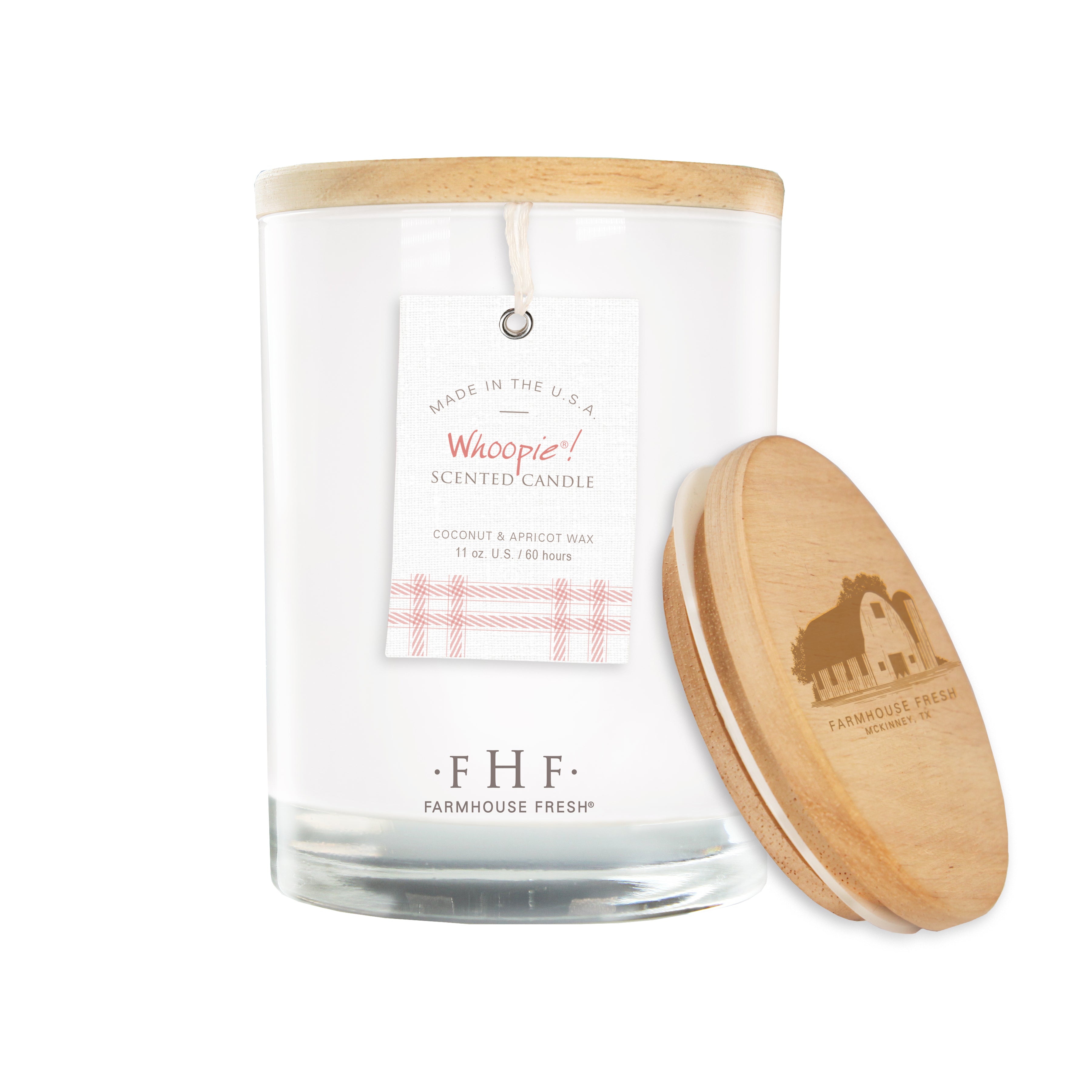 Whoopie® Candle with Wooden Lid