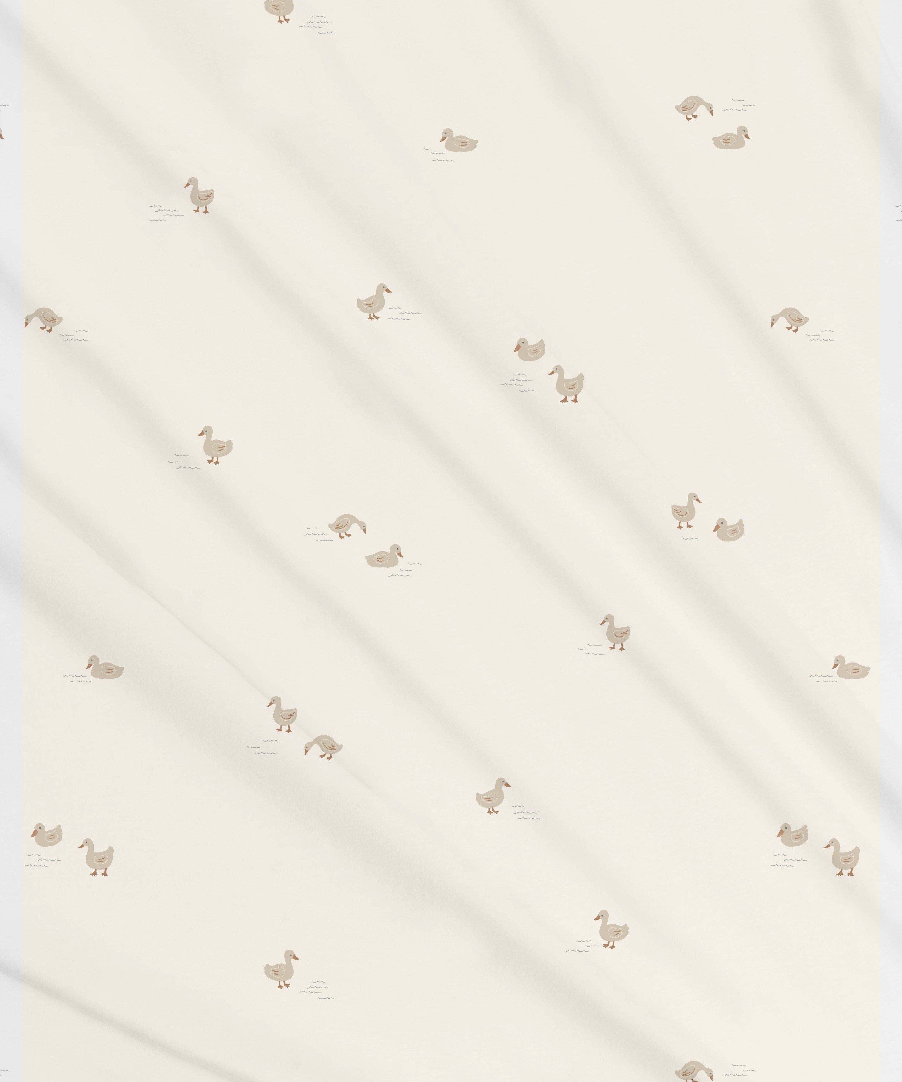 Swaddle Blanket - Duck / Oat + Chai