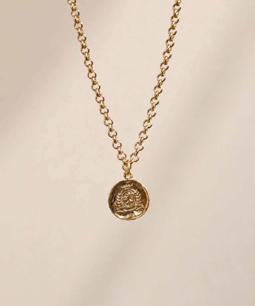 The Elizabeth Coin Necklace