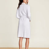 CozyChic Ultra Lite® Tipped Ribbed Short Robe : Shell