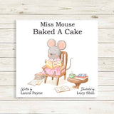 Miss Mouse Baked A Cake Book