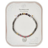 Stone Intention Charm Bracelet