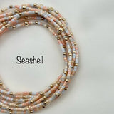 Gold Filled Beaded Bracelet : Seashell