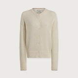 Pembroke Knit Cardigan || Egret