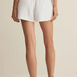 Daylight Airy Gauze Shorts : White
