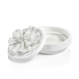 Blanchefleur All White Wood and Porcelain Box : Large