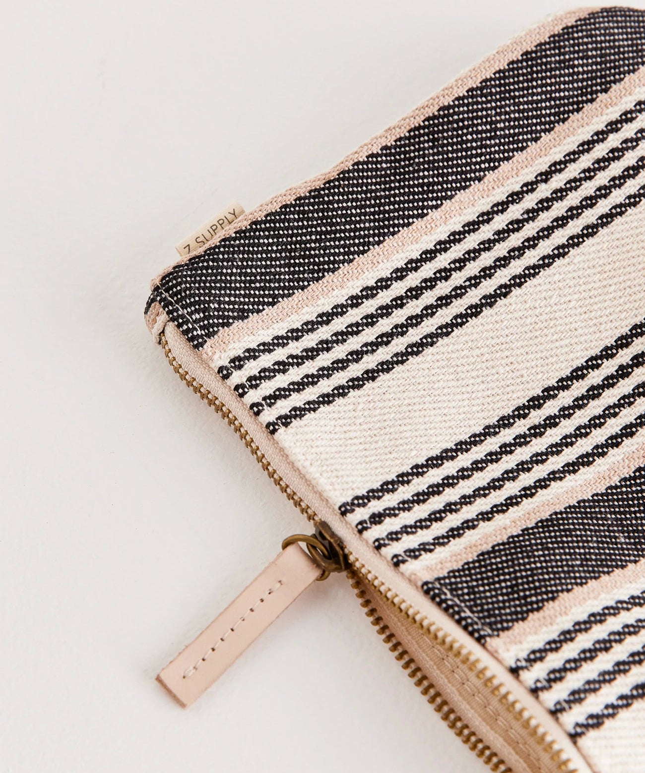 Ella Stripe Large Pouch