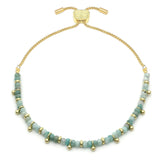 Harmony Amazonite Gold Bracelet