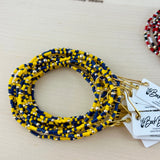 Game Day Gold Filled Bracelet : Michigan