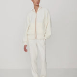Klaudia Fleece Jacket : Egret
