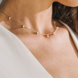 Dot Pearl Necklace