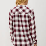 Rails Hunter Shirt : Rasberry Wine