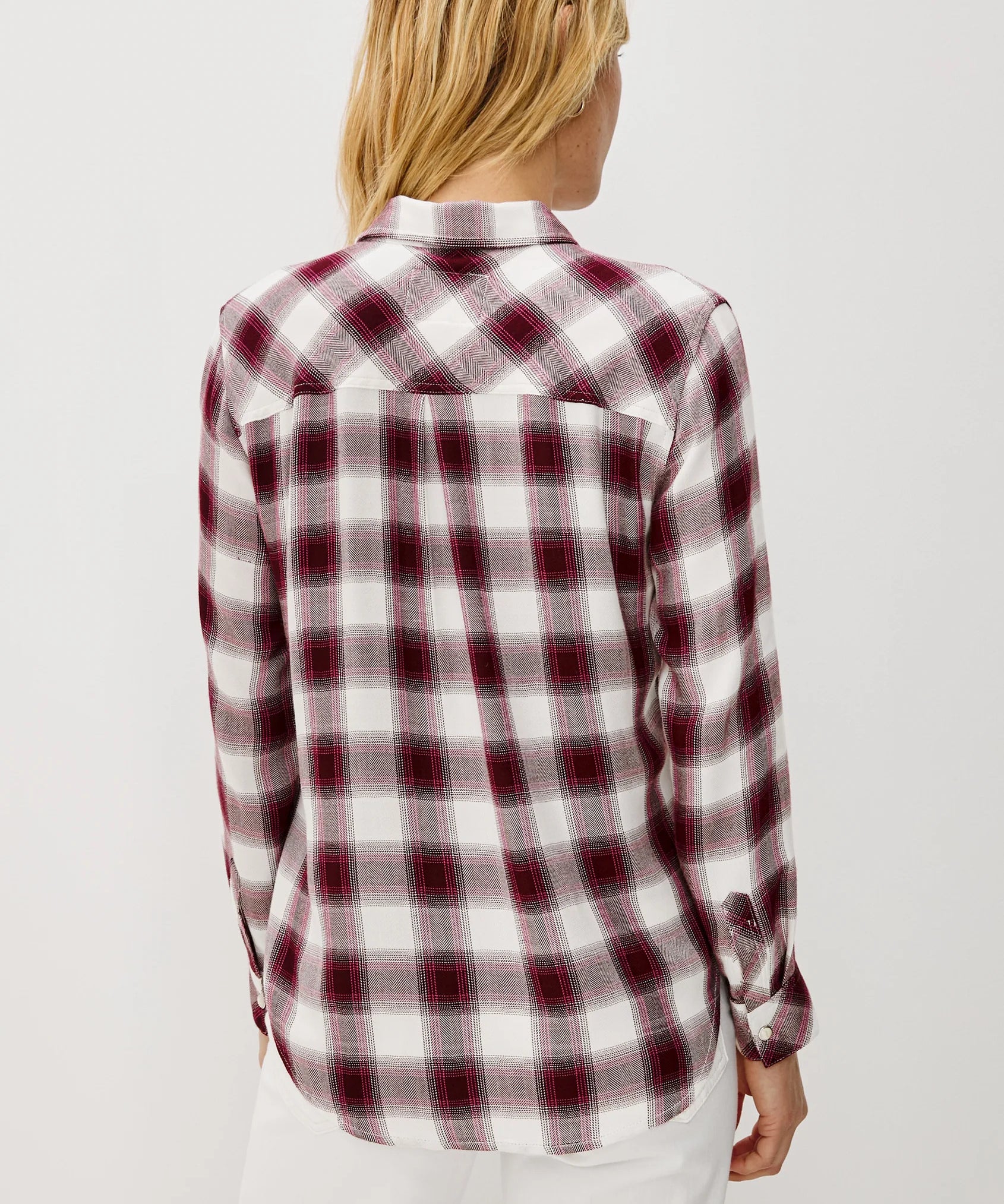 Rails Hunter Shirt : Rasberry Wine